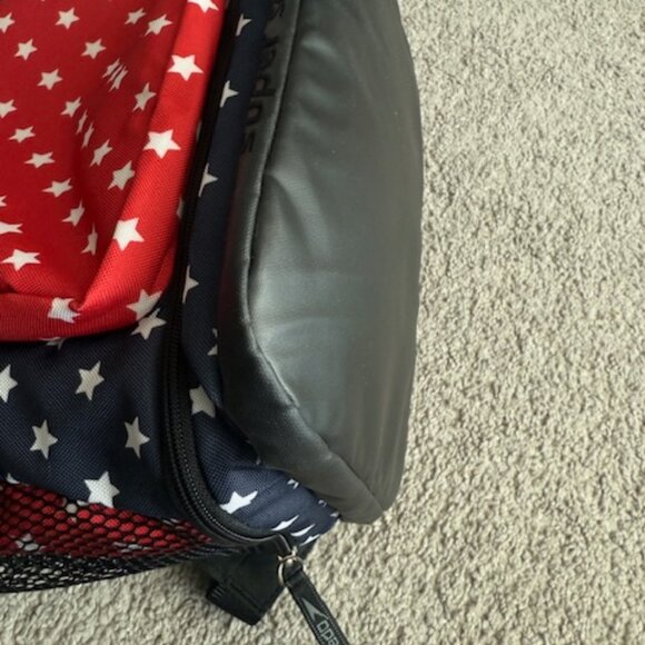 Speedo Super Sonic American Flag Adult Backpack - Picture 3 of 4